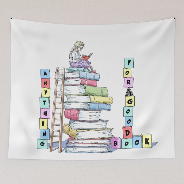 Item preview, Anything for a good book  designed and sold by TonyArtist.