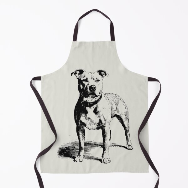 Item preview, Pitbull Terrier Vintage Dog Portrait designed and sold by RPrintPulse.