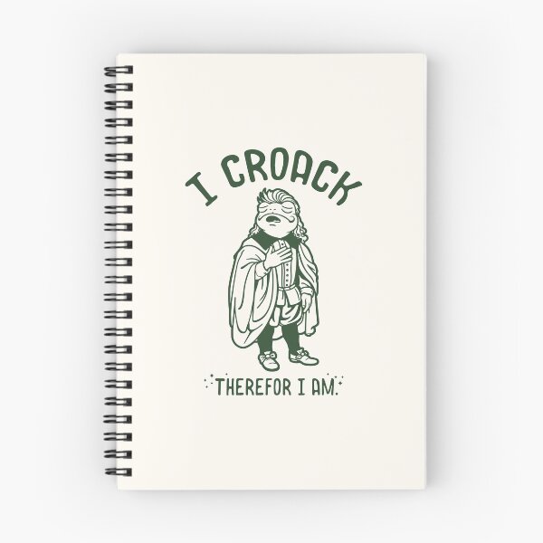 Item preview, i croack therefore i'am designed and sold by CamaleonDesigns.