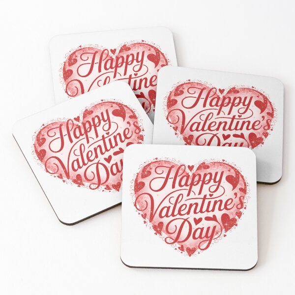 Item preview, Happy Valentine’s Day Heart, Valentine’s Day Design, Girly Valentine, Women’s Valentine Gift designed and sold by DesignDenDo ⭐⭐⭐⭐⭐.