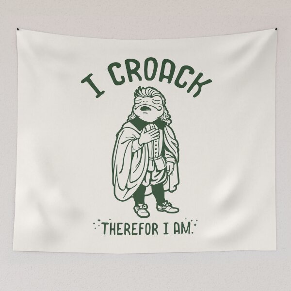 Item preview, i croack therefore i'am designed and sold by CamaleonDesigns.