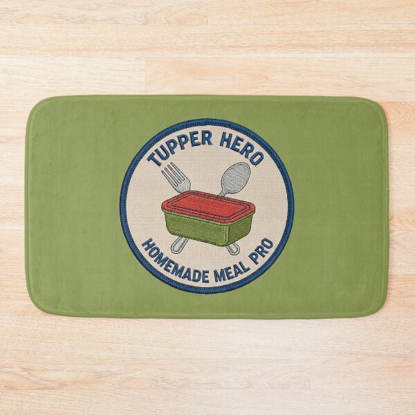 Item preview, Boy girl scout badge: Tupperware food, fork, spoon designed and sold by Yeicoboo.