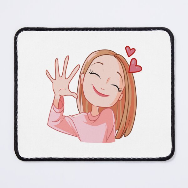 Item preview, Happy Girl in Love designed and sold by kiamiontie.