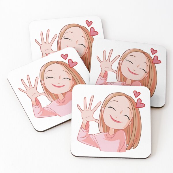 Item preview, Happy Girl in Love  designed and sold by kiamiontie.