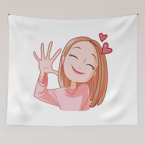 Item preview, Happy Girl in Love  designed and sold by kiamiontie.