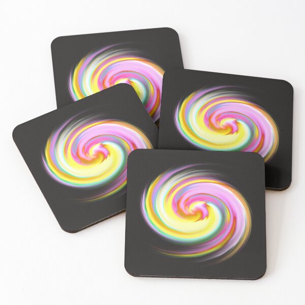 Item preview, Neon Rainbow Spiral Vortex – Energetic Glow Swirl designed and sold by SolutionsArt.