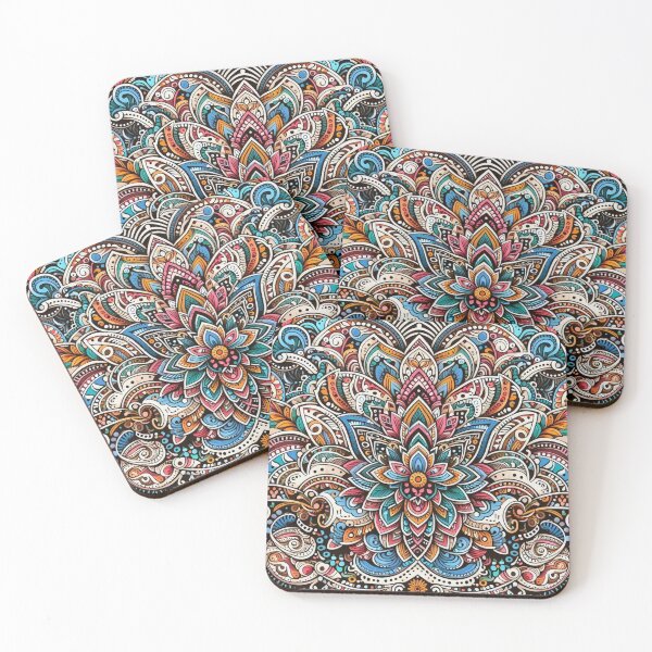 Item preview, Flower Mandala: A work of art of nature – harmony and beauty in every petal designed and sold by FotoworldEdel.