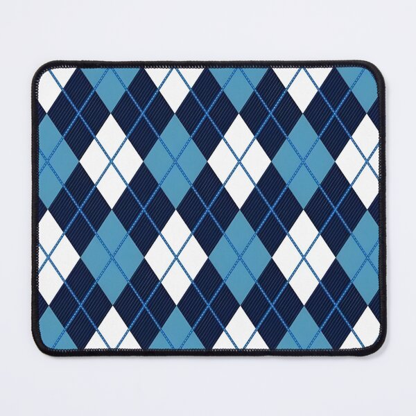 Item preview, blue and white diamond pattern designed and sold by MKV Design.