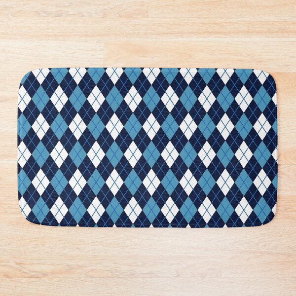 Item preview, blue and white diamond pattern designed and sold by MKV Design.