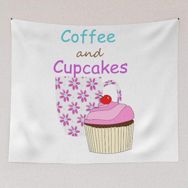 Item preview, Cute Coffee And Cupcake designed and sold by Sartoris Art.