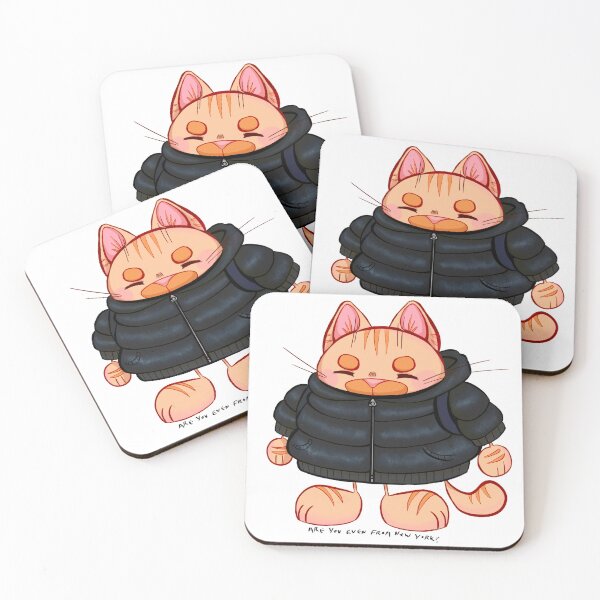 Item preview, New Yorker kitty  designed and sold by MistiPink.