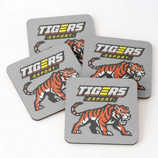 Item preview, Tigers Esports Mascot Logo – Fierce Gaming Team Tiger Emblem designed and sold by MerlinWear.