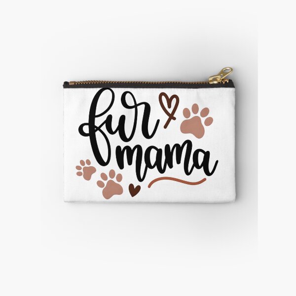 Artikelvorschau, „Fur Mama“-Schriftzug mit Pfotenabdrücken – Süßes Geschenk für Hunde- und Katzenmamas entworfen und verkauft von Latikshop.