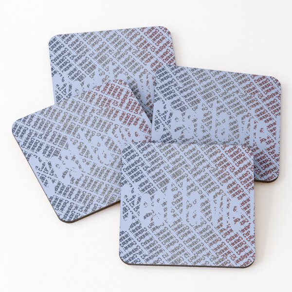 Item preview, Large ombre "C'est la Vie!" pattern on small patterns! designed and sold by Alan-David.