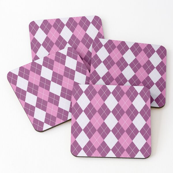 Item preview, Pink, purple and white diamond pattern designed and sold by MKV Design.