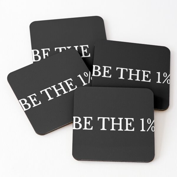 Item preview, Be The 1 Percent Success Mindset Quote designed and sold by Mikidesign1988.