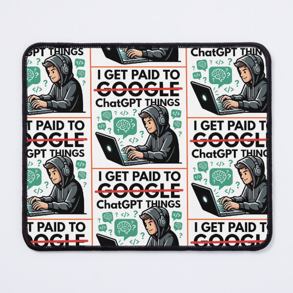 Item preview, I Get Paid To ChatGPT Things Funny Programmer designed and sold by ReadOnlyFridays.