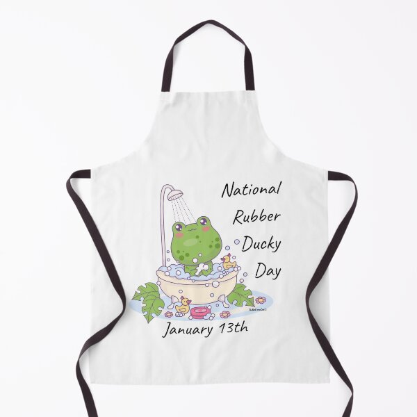 Item preview, National Rubber Ducky Day Frog designed and sold by DarkGreenSoul.