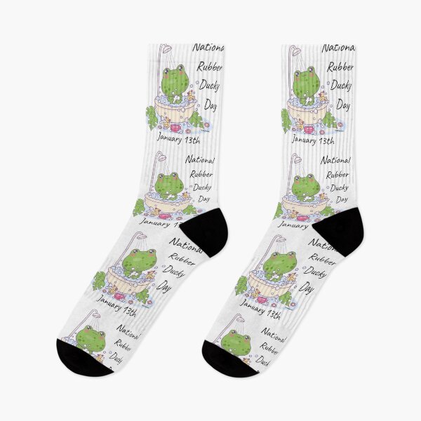 Item preview, National Rubber Ducky Day Frog designed and sold by DarkGreenSoul.