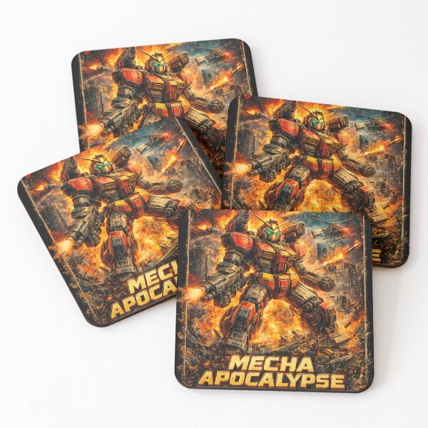 Item preview, Mecha Apocalypse Retro VHS Anime designed and sold by Vexel - Digital Armor.