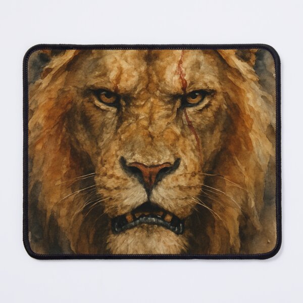 Item preview, Fierce Lion With Intense Stare designed and sold by UniqueArts23.