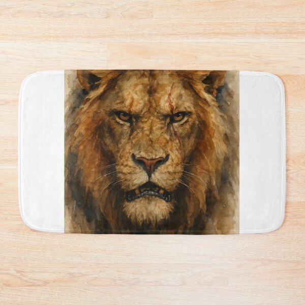 Item preview, Fierce Lion With Intense Stare designed and sold by UniqueArts23.