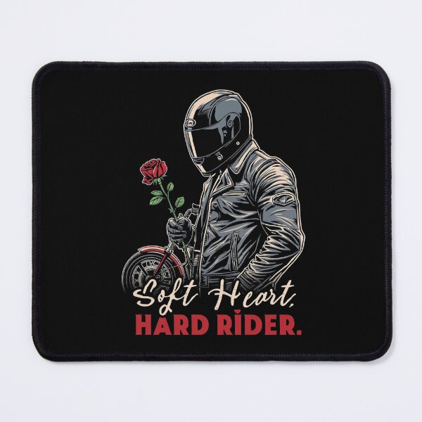 Item preview, Soft Heart. Hard Rider – Biker Valentine Collection designed and sold by TwoWheels-shop.