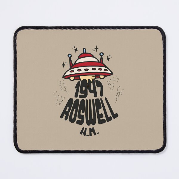 Item preview, Flying Saucer Crash Landing Roswell New Mexico 1947 designed and sold by scooterbaby.