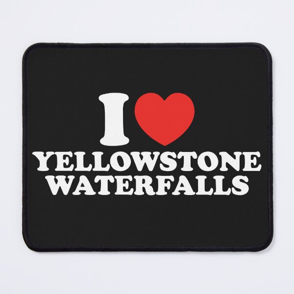 Item preview, I Love Yellowstone Waterfalls designed and sold by shitpostee.