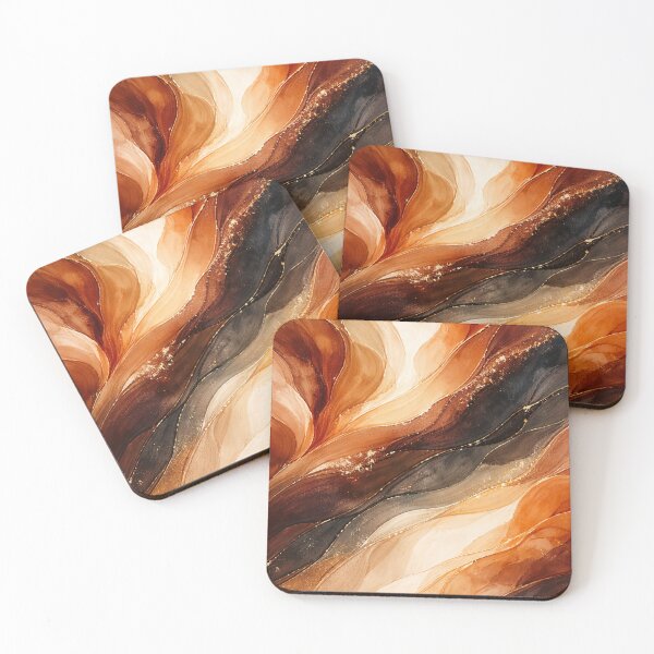 Item preview, Flowing Fire Abstract Waves designed and sold by CzipipitoStudio.