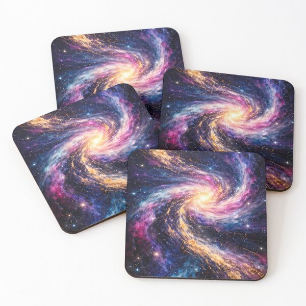 Item preview, Vibrant Cosmic Spiral designed and sold by UniqueArts23.