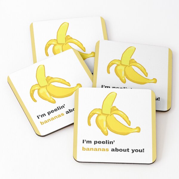 Item preview, I'mpeelin' bananas about you designed and sold by pinkybat.