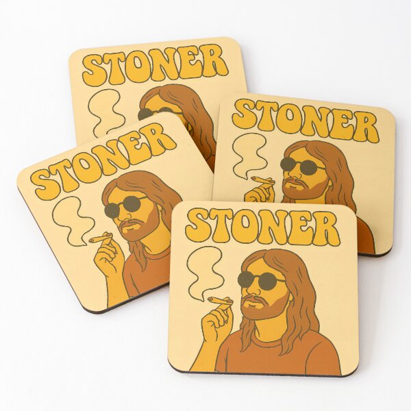 Item preview, Retro Stoner Hippie Guy - Vintage 70s Groovy Long Hair Man Art designed and sold by Stone-T .