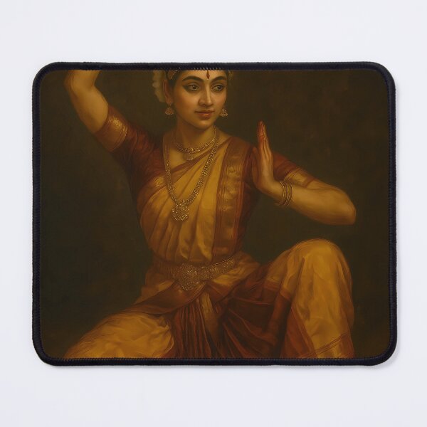 Item preview, Traditional Bharatanatyam Dancer designed and sold by UniqueArts23.
