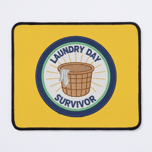 Item preview, Survivor day laundry basket clothes: boy scout badge designed and sold by Yeicoboo.
