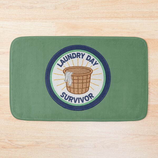 Item preview, Survivor day laundry basket clothes: boy scout badge designed and sold by Yeicoboo.