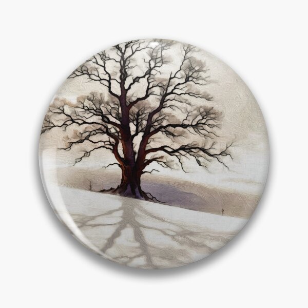 Item preview,  Winter Oak - Tree  designed and sold by Anas Arts.