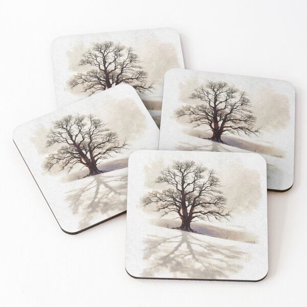 Item preview,  Winter Oak - Tree  designed and sold by Anas Arts.