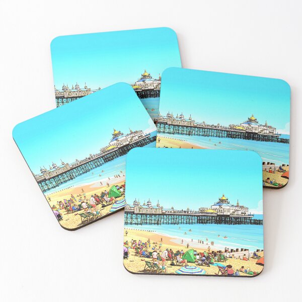Item preview, Eastbourne Pier view designed and sold by TDArtShop.