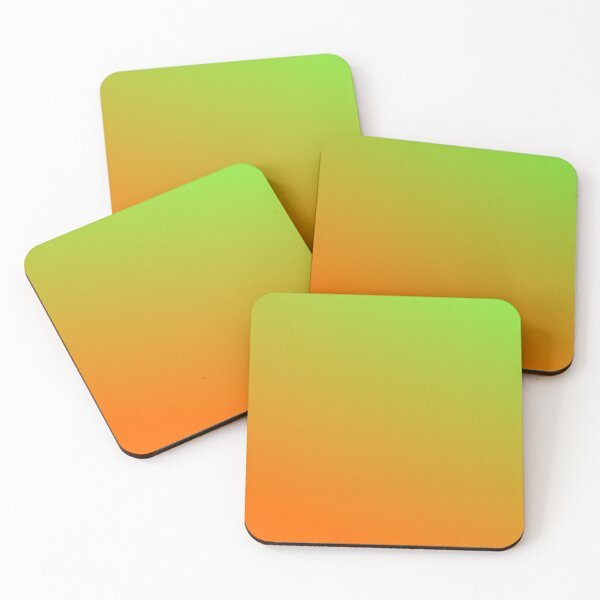 Item preview, Green and Orange Minimal Gradient designed and sold by patternsoup.