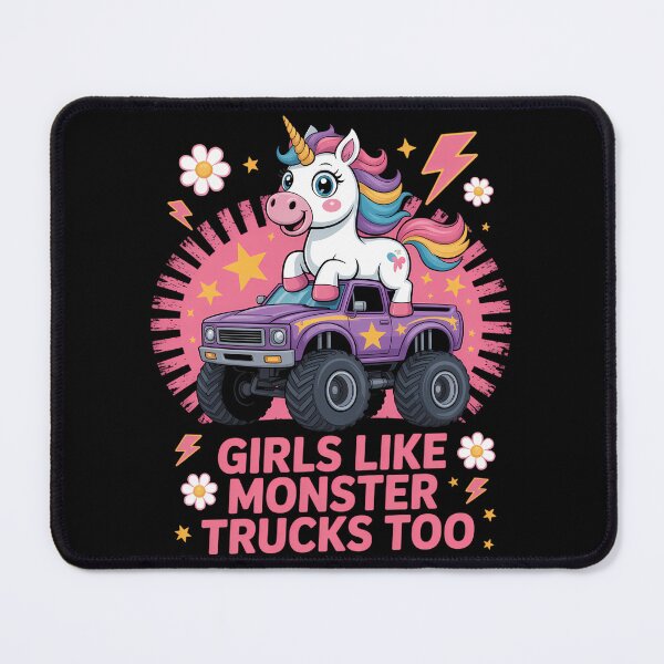 Item preview, Monster Trucks Lovers Cute Unicorn designed and sold by cosmicncozyS.