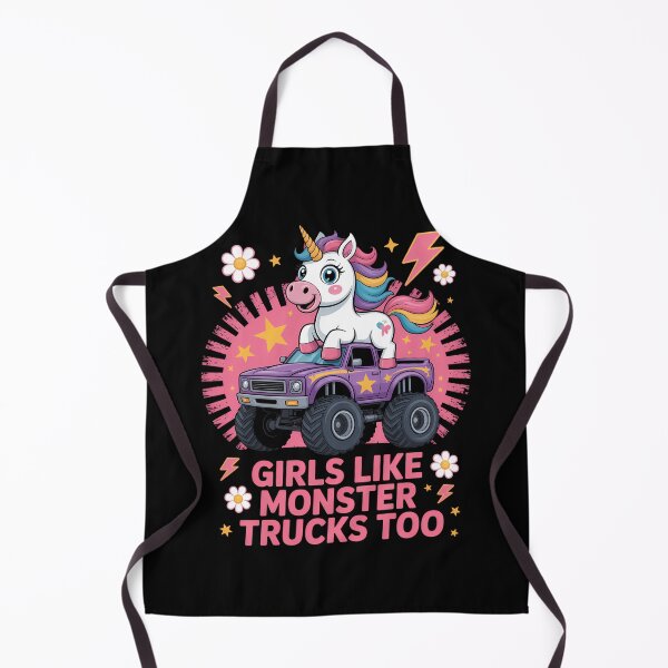 Item preview, Monster Trucks Lovers Cute Unicorn designed and sold by cosmicncozyS.