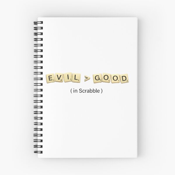 Item preview, Evil is Greater than Good (in scrabble) designed and sold by Michael Puckett.