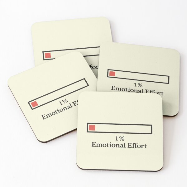 Item preview, Emotional Effort – Loading at 1% designed and sold by VibeNationArt.