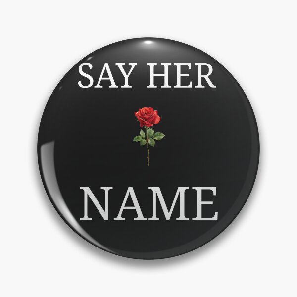Item preview, Say Her Name – Memorial Typography Art designed and sold by Sparkofart07.