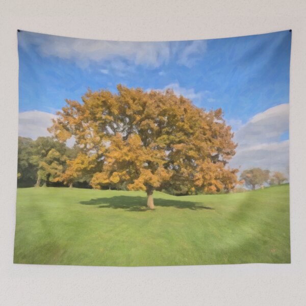 Item preview, Autumn Tree on a Hill designed and sold by Kasia Design.