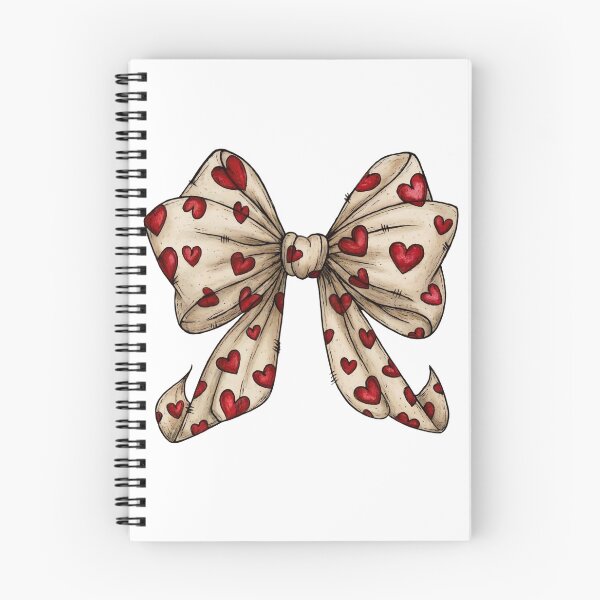 Item preview, Vintage Heart Bow Ribbon Coquette Love Illustration designed and sold by Sketchbook Studio by Aqsaa.