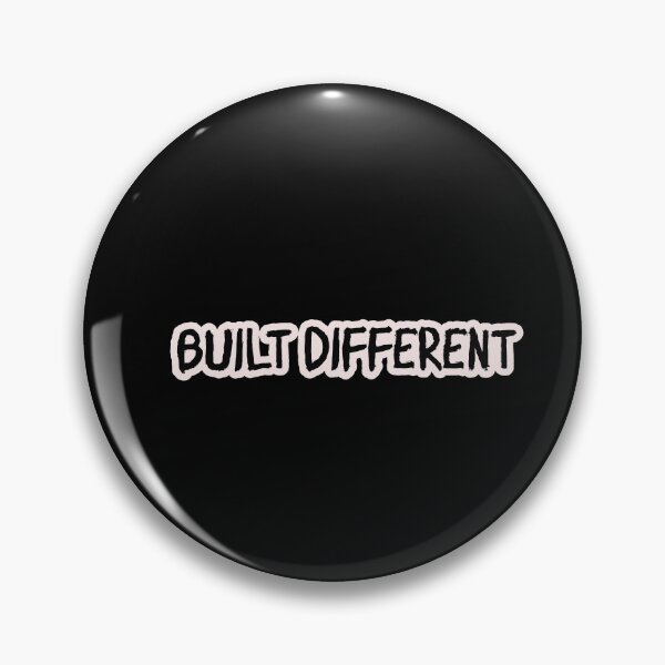 Item preview, Built Different – Bold Mindset Statement designed and sold by Unikat.SE.