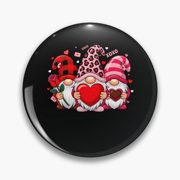Item preview, Gnomes Crew Valentines Day Buffalo Leopard Heart Women Girls designed and sold by clothesy7.