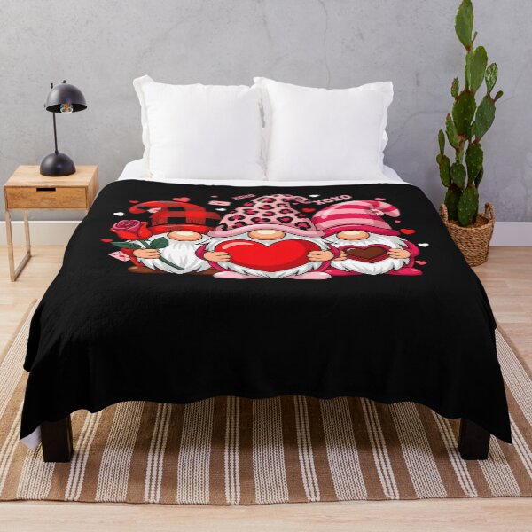 Item preview, Gnomes Crew Valentines Day Buffalo Leopard Heart Women Girls designed and sold by clothesy7.